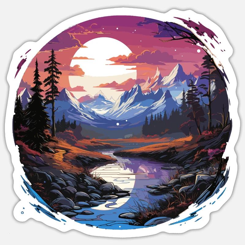 Sticker taille S (10 x 10 cm) - 