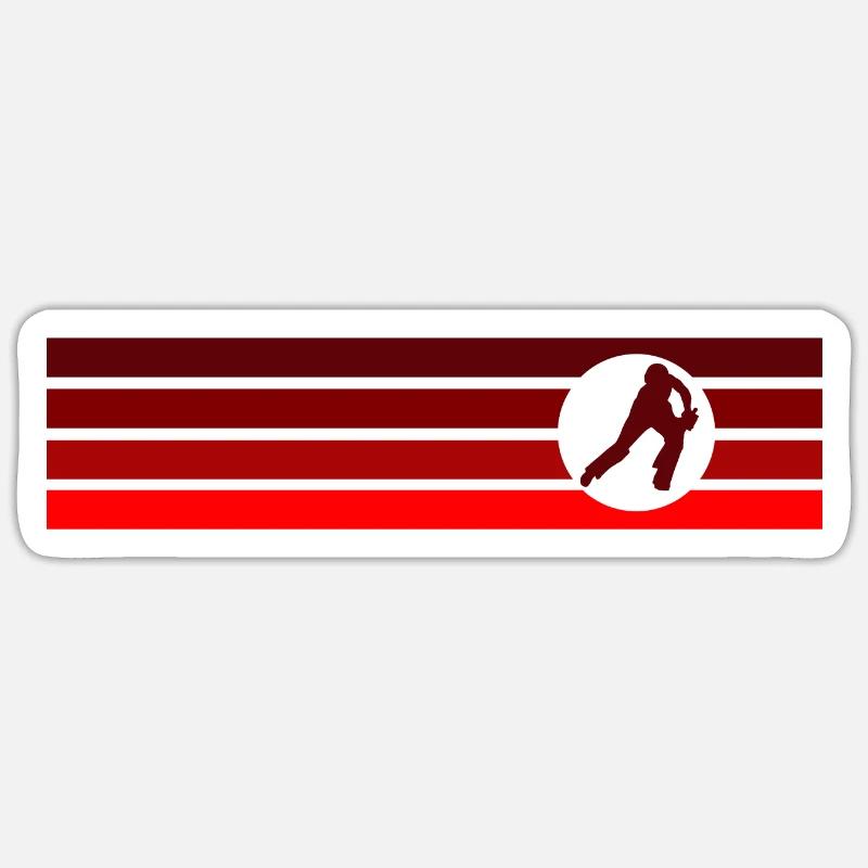 Pitcher Pitcher Cricketmannschaft - Sticker Größe S (10 x 10 cm) - Mattweiß