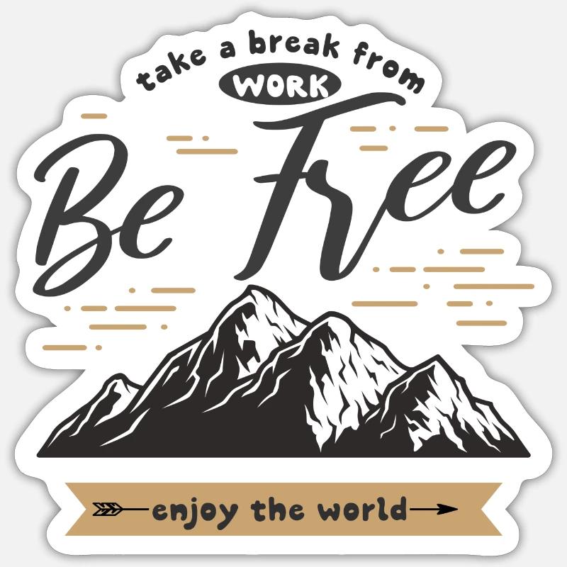 Sticker taille S (10 x 10 cm) - 