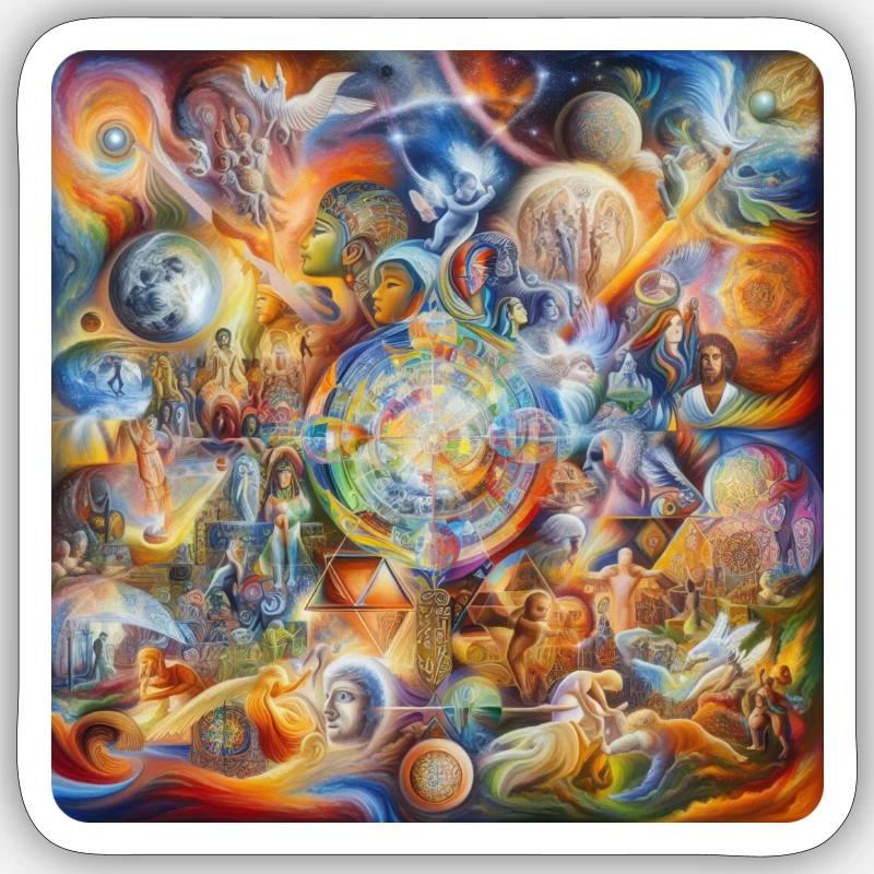 Sticker taille S (10 x 10 cm) - 