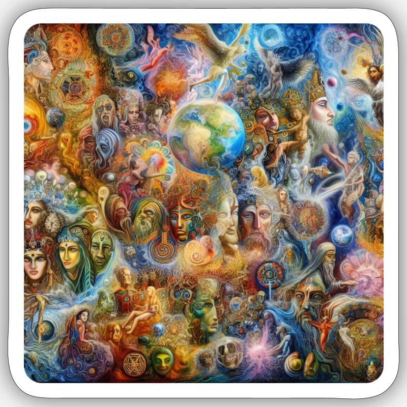 Sticker taille S (10 x 10 cm) - 