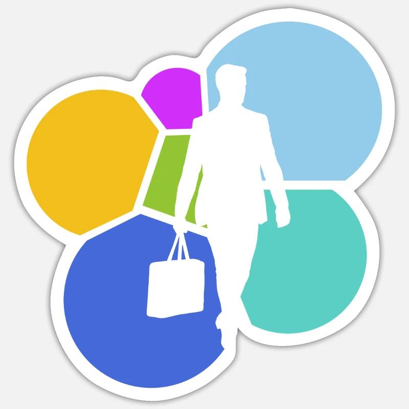 Sticker taille S (10 x 10 cm) - 