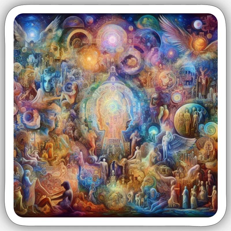 Sticker taille S (10 x 10 cm) - 