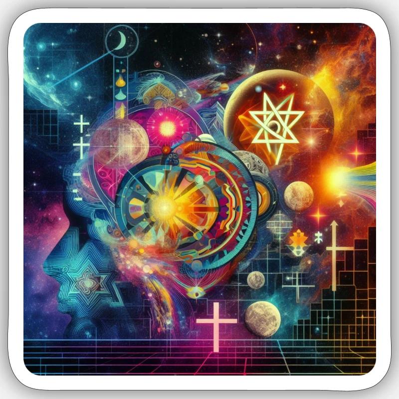 Sticker taille S (10 x 10 cm) - 