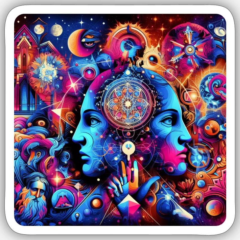 Sticker taille S (10 x 10 cm) - 