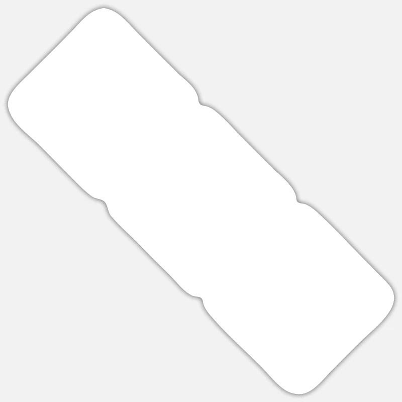 Naissance de Nila - Sticker taille S (10 x 10 cm) - blanc mat