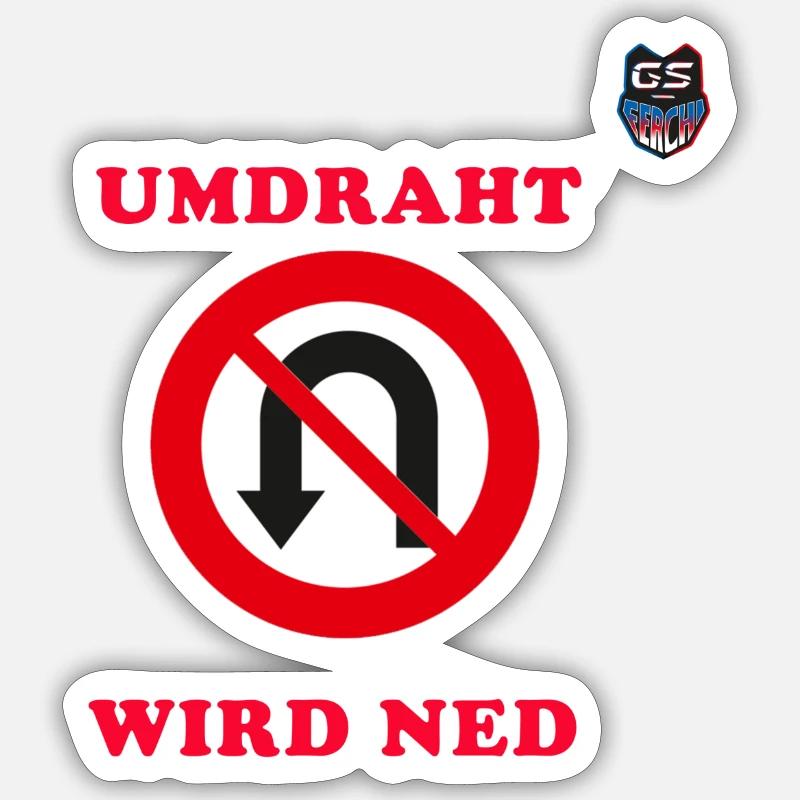 Sticker Größe S (10 x 10 cm) - 