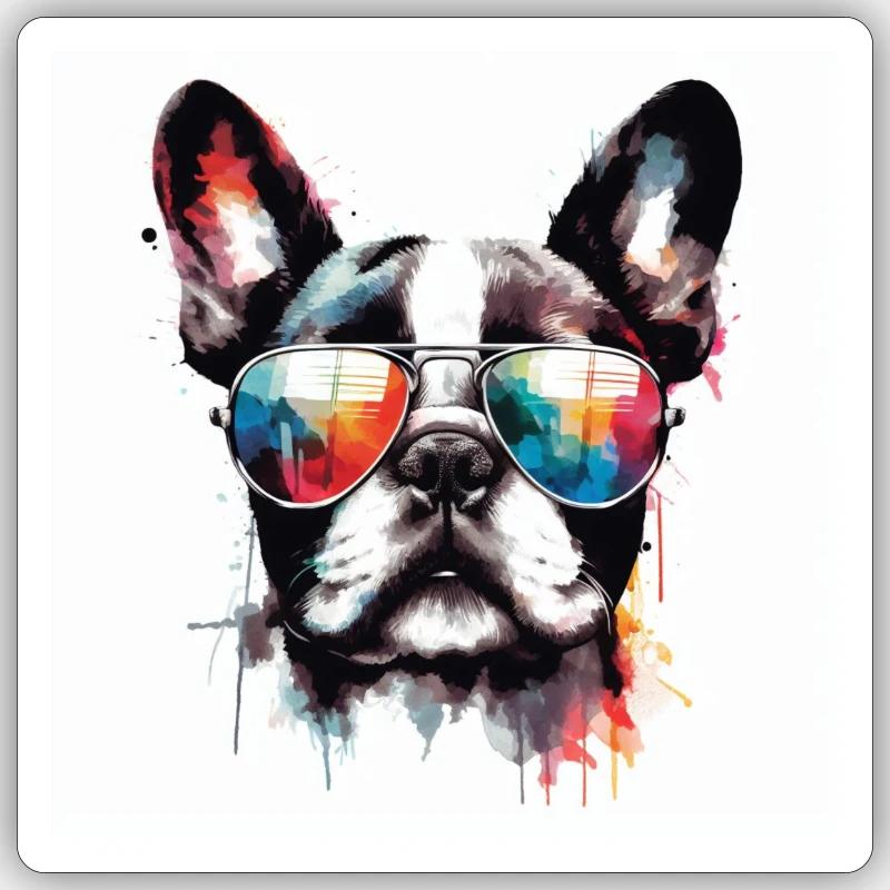 Sticker taille S (10 x 10 cm) - 