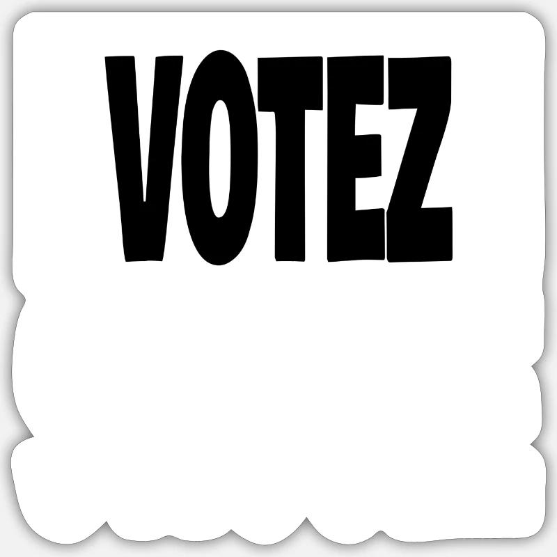 Sticker taille S (10 x 10 cm) - 