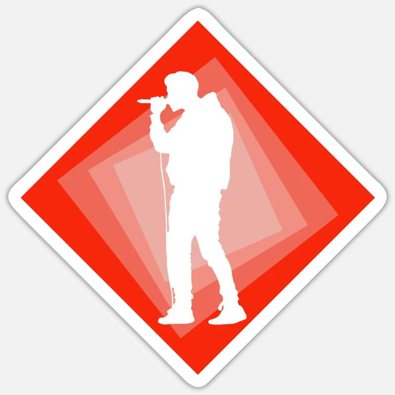 Sticker taille S (10 x 10 cm) - 