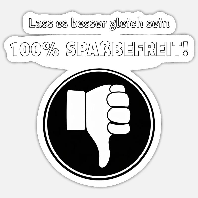 Sticker Größe S (10 x 10 cm) - 