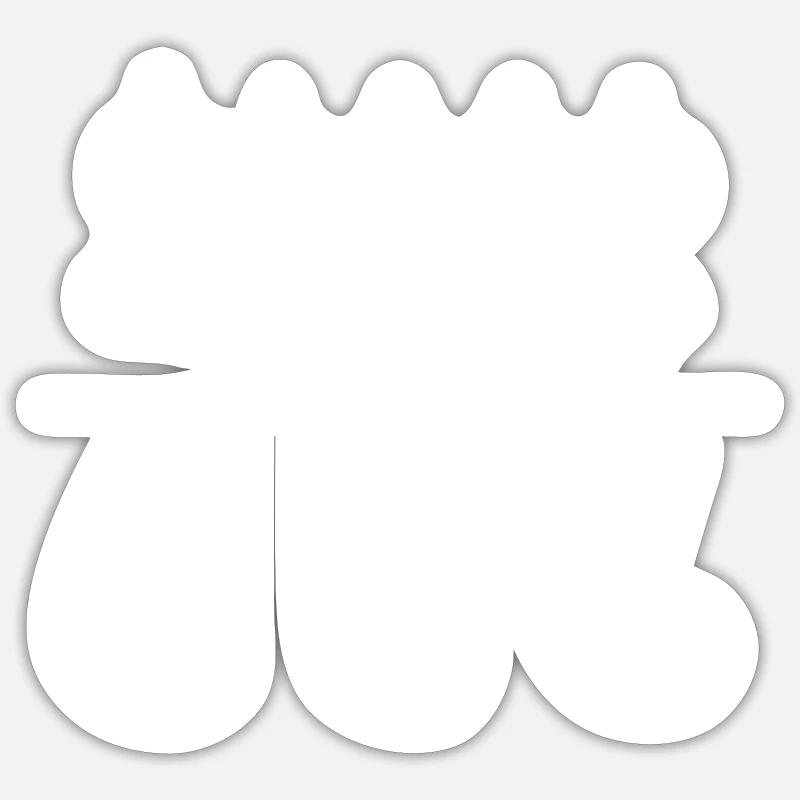 Sticker taille S (10 x 10 cm) - 