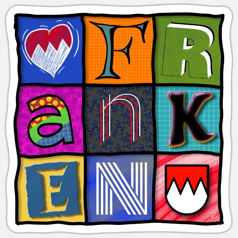 Sticker Größe S (10 x 10 cm) - 