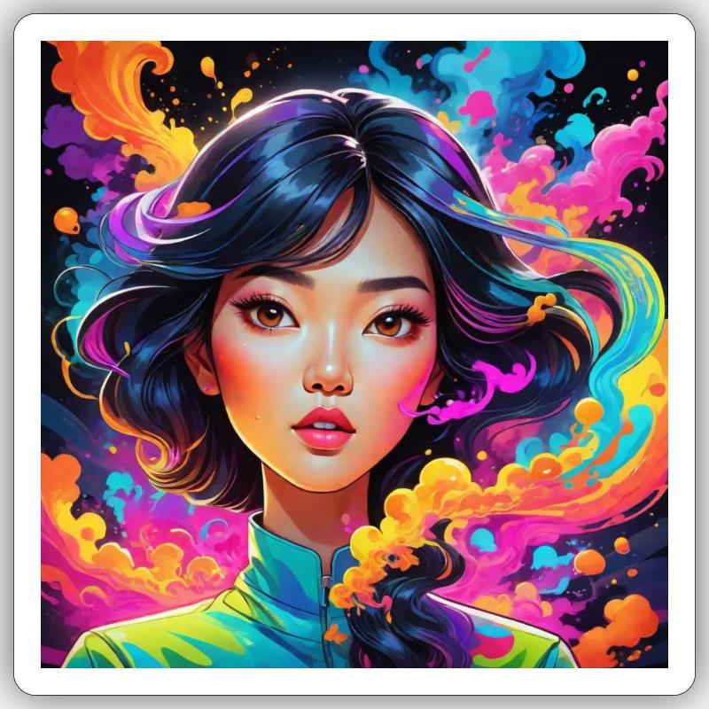 Sticker taille S (10 x 10 cm) - 