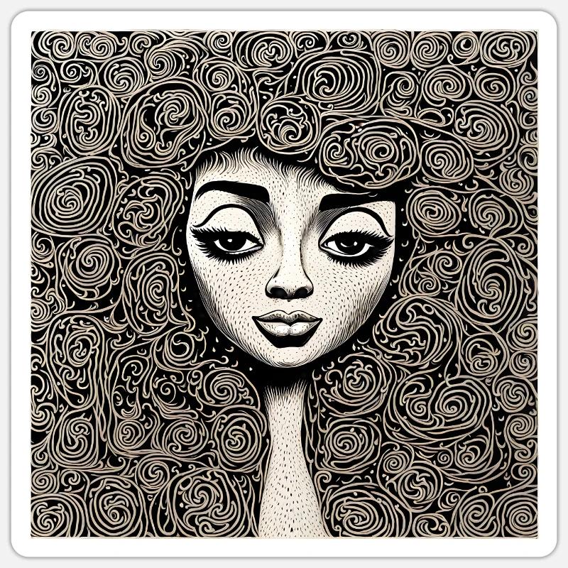 Sticker taille S (10 x 10 cm) - 