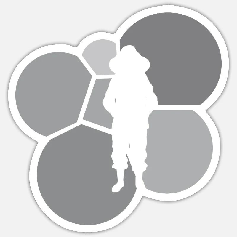 Sticker Größe S (10 x 10 cm) - 