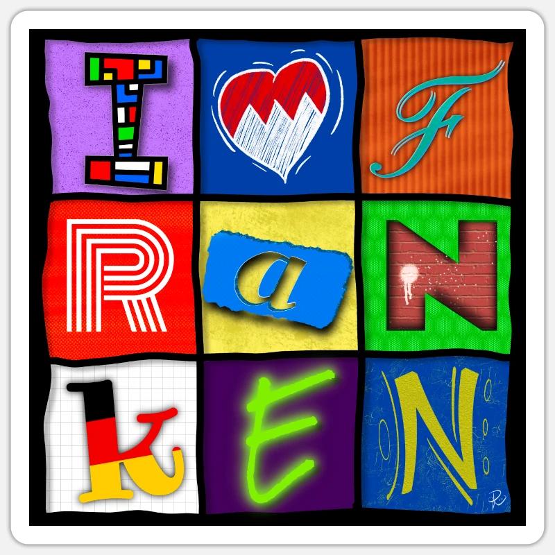 Sticker taille S (10 x 10 cm) - 