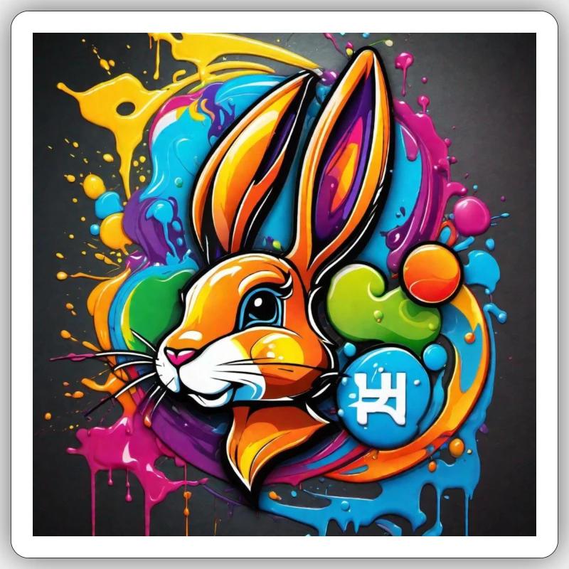 Sticker Größe S (10 x 10 cm) - 
