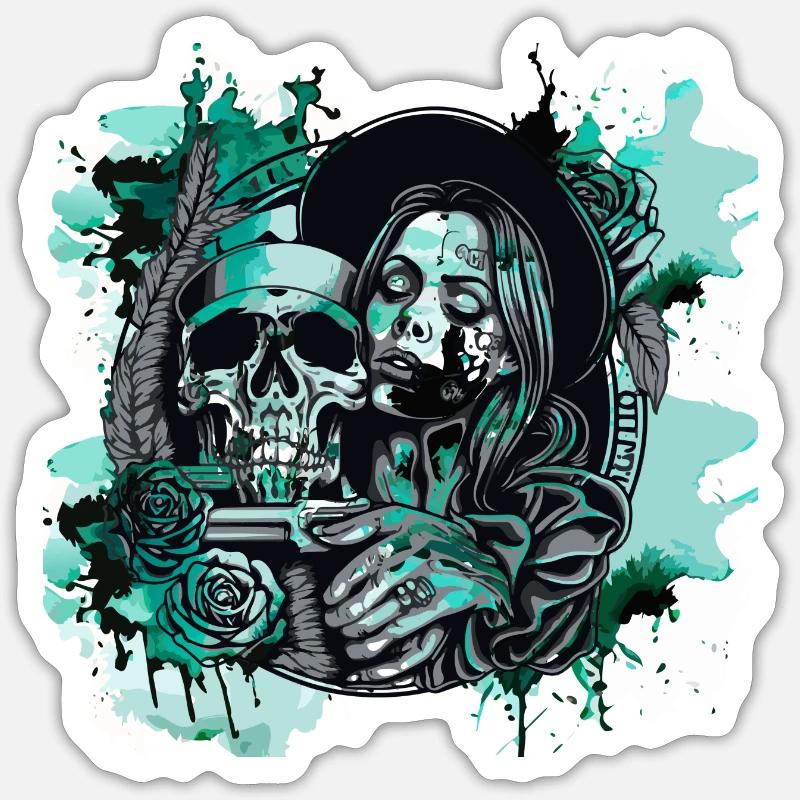 Sticker taille S (10 x 10 cm) - 