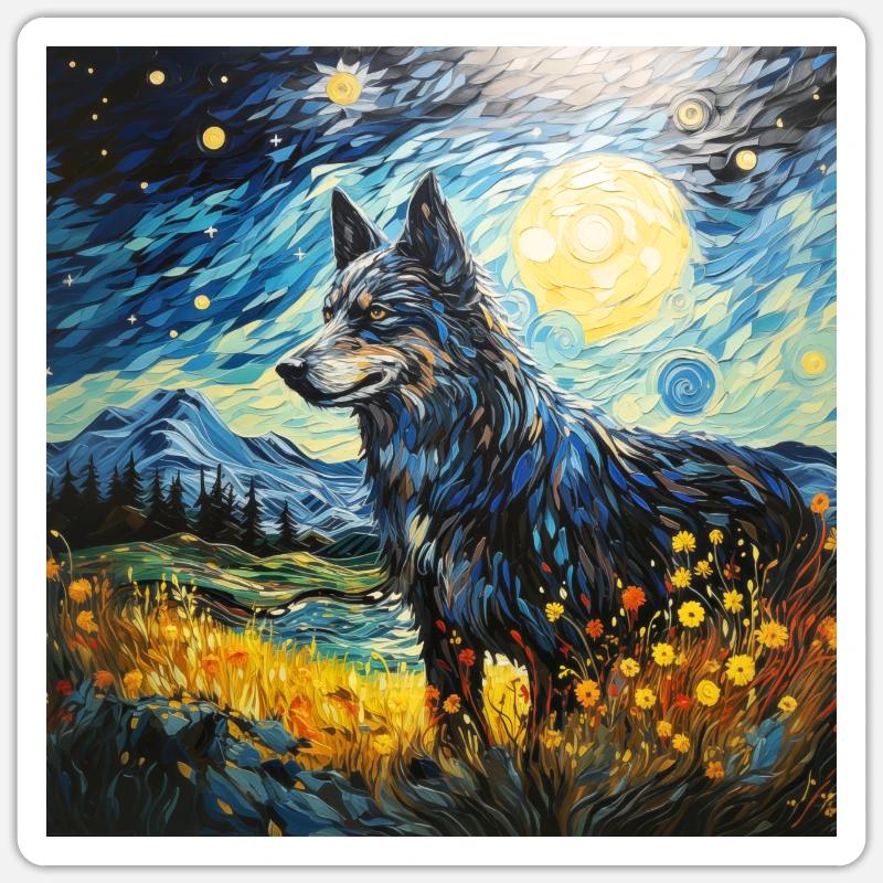 Sticker Größe S (10 x 10 cm) - 