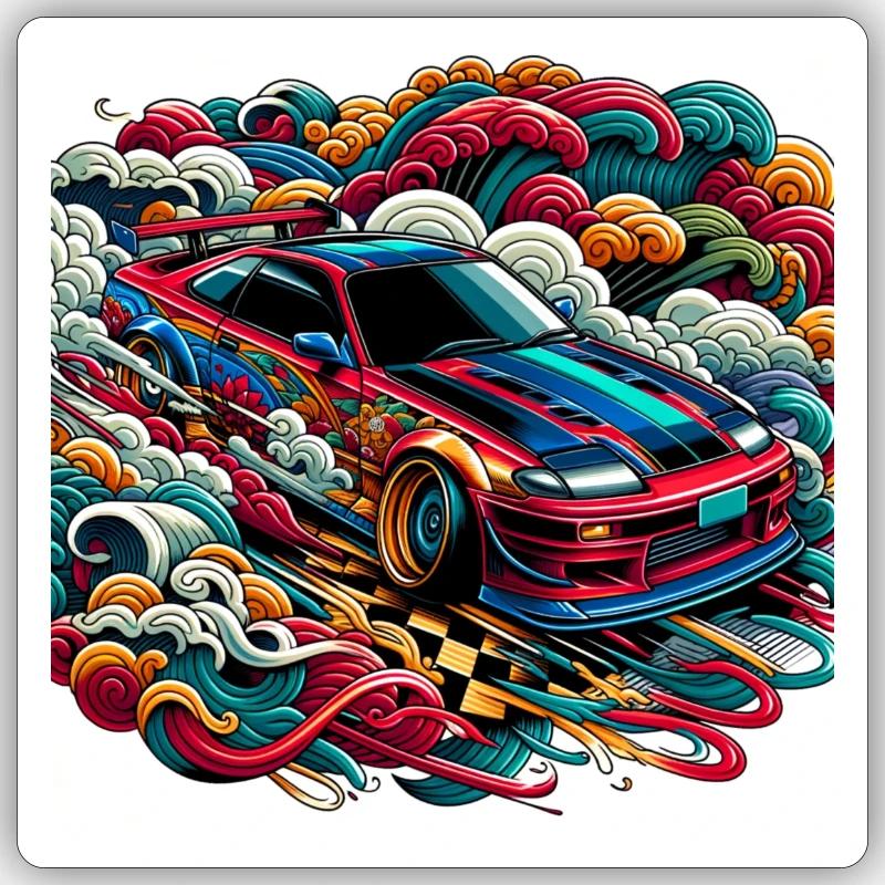 Sticker taille S (10 x 10 cm) - 