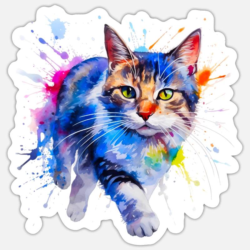 Sticker Größe S (10 x 10 cm) - 