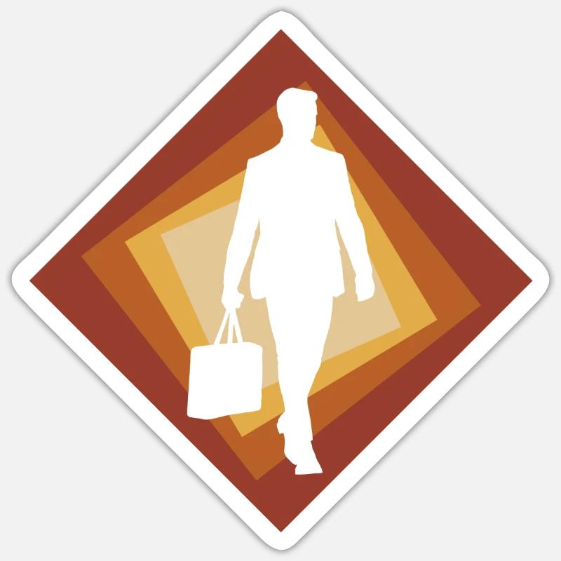 Sticker taille S (10 x 10 cm) - 