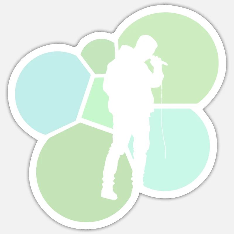 Sticker taille S (10 x 10 cm) - 