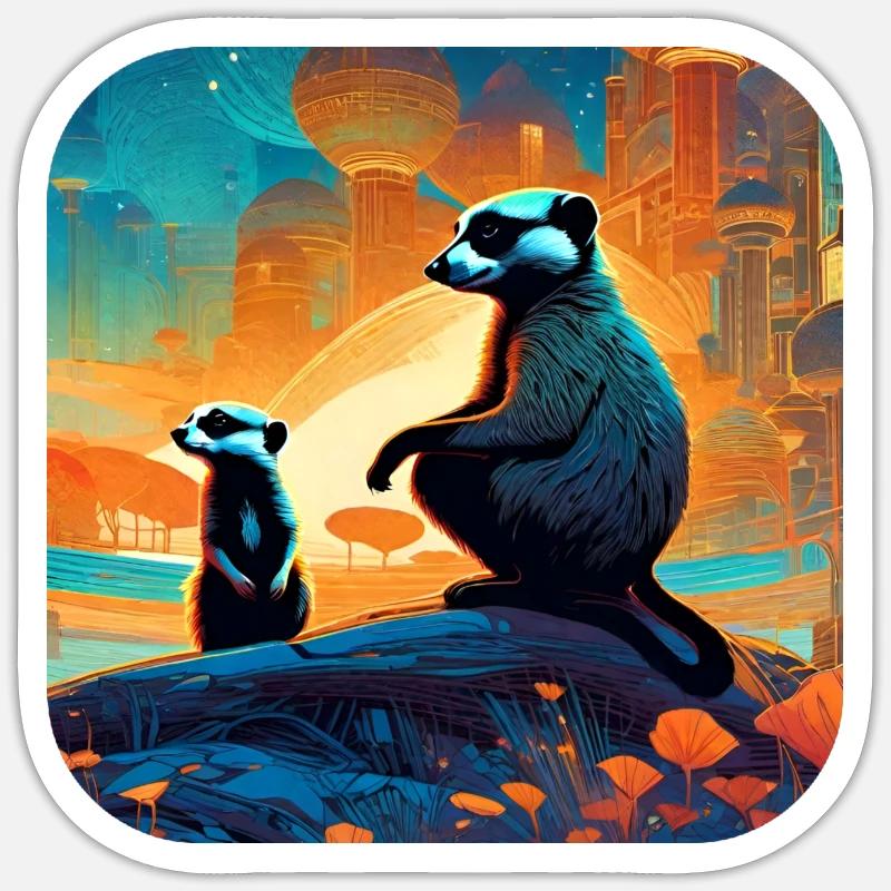 Sticker Größe S (10 x 10 cm) - 