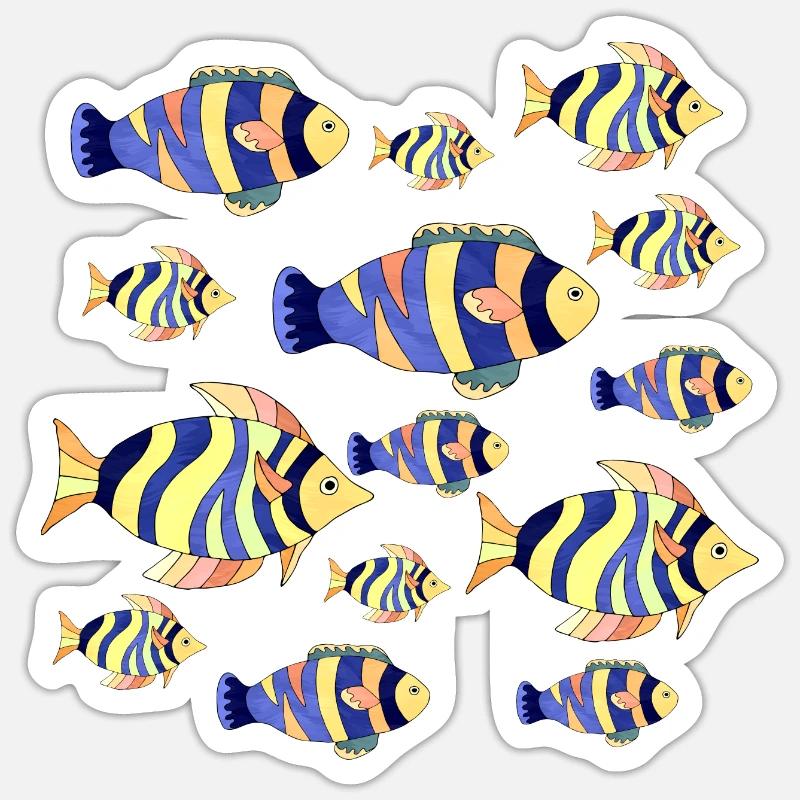 Sticker Größe S (10 x 10 cm) - 