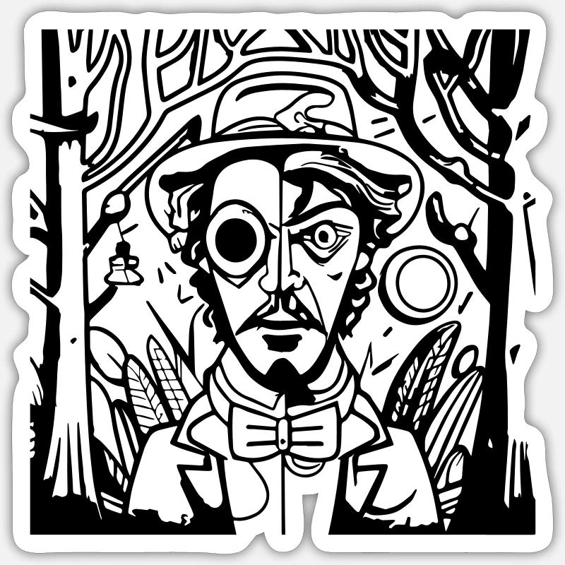 Sticker taille S (10 x 10 cm) - 