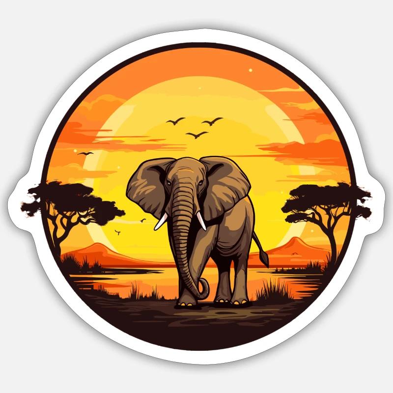 Sticker taille S (10 x 10 cm) - 