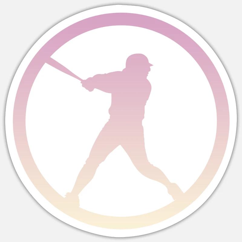 Pitcher Pitcher Pitcher Sticker size S (10 x 10 cm)