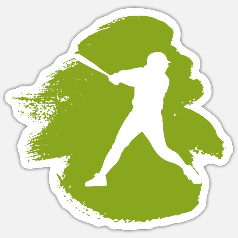 Baseball Softball Player Pitcher Sticker size S (10 x 10 cm)