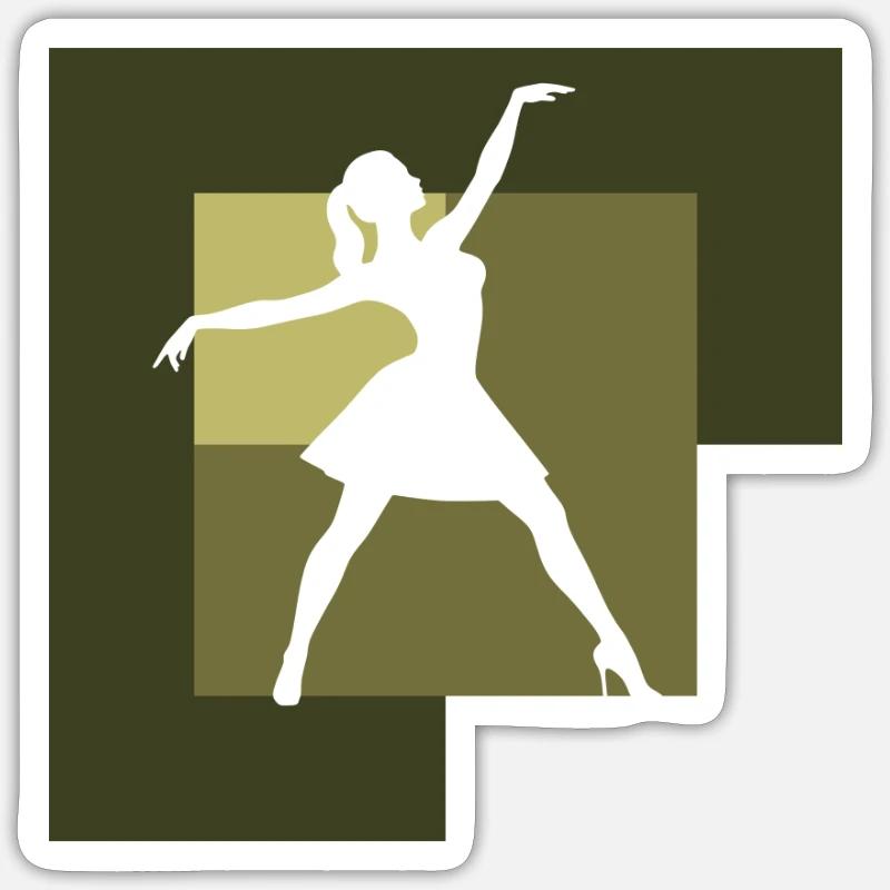 Sticker Größe S (10 x 10 cm) - 
