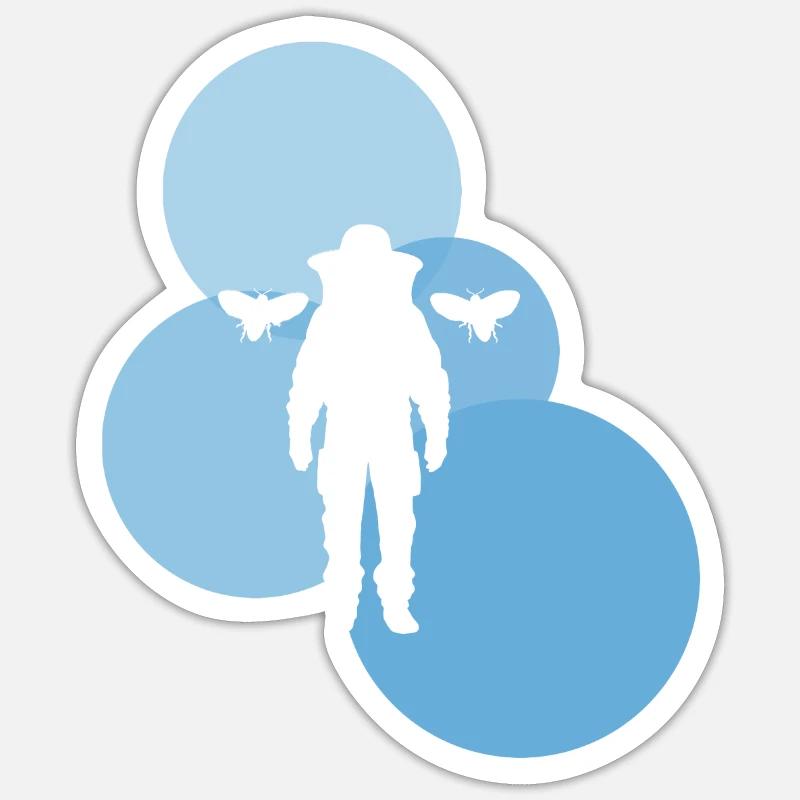 Sticker taille S (10 x 10 cm) - 