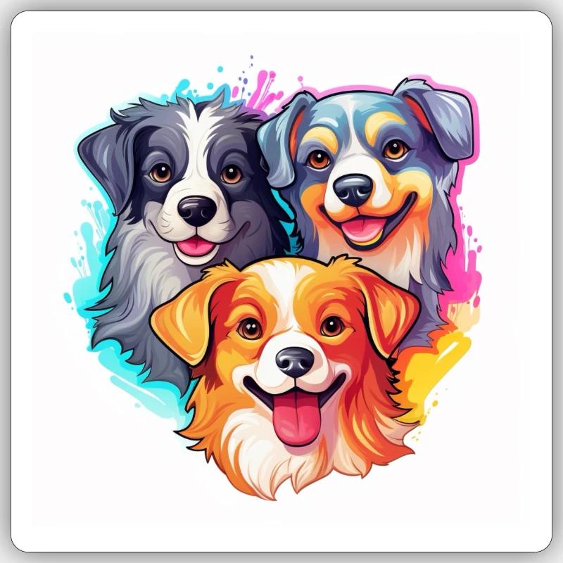 Sticker taille S (10 x 10 cm) - 