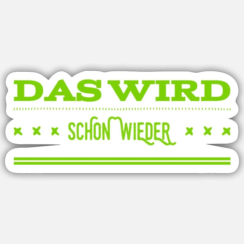 Sticker Größe S (10 x 10 cm) - 