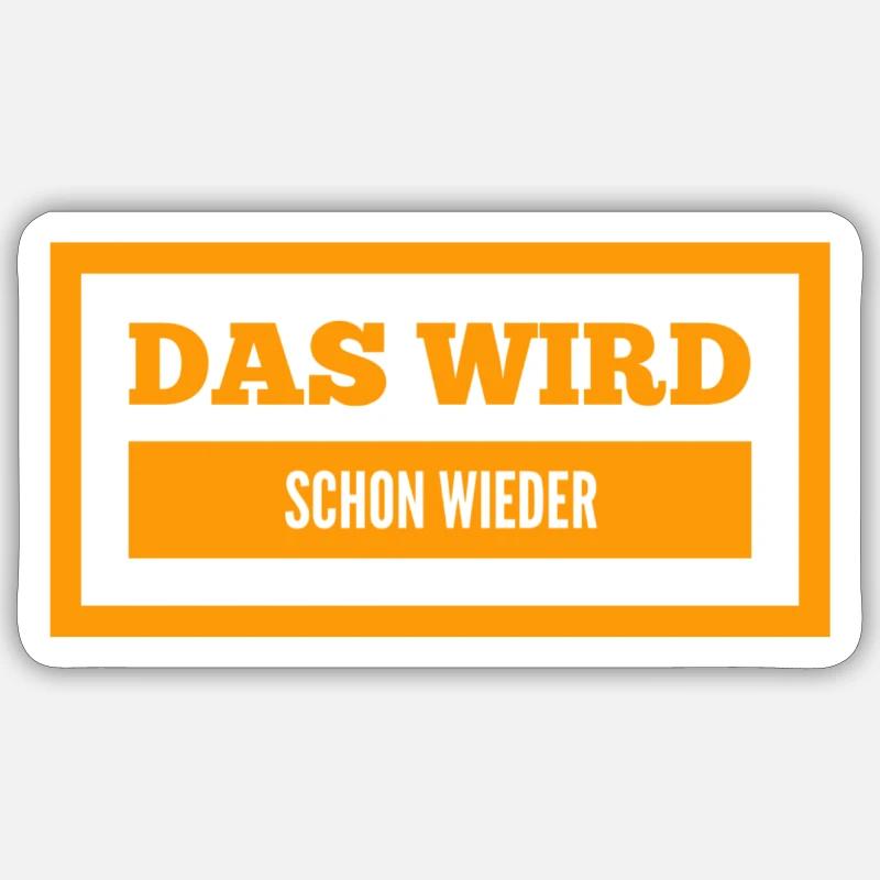 Sticker Größe S (10 x 10 cm) -