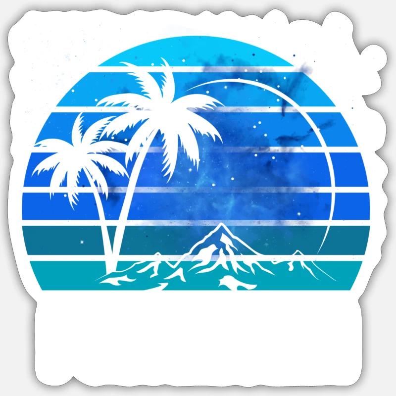 POLYNESISCHEN Sticker Größe S (10 x 10 cm)