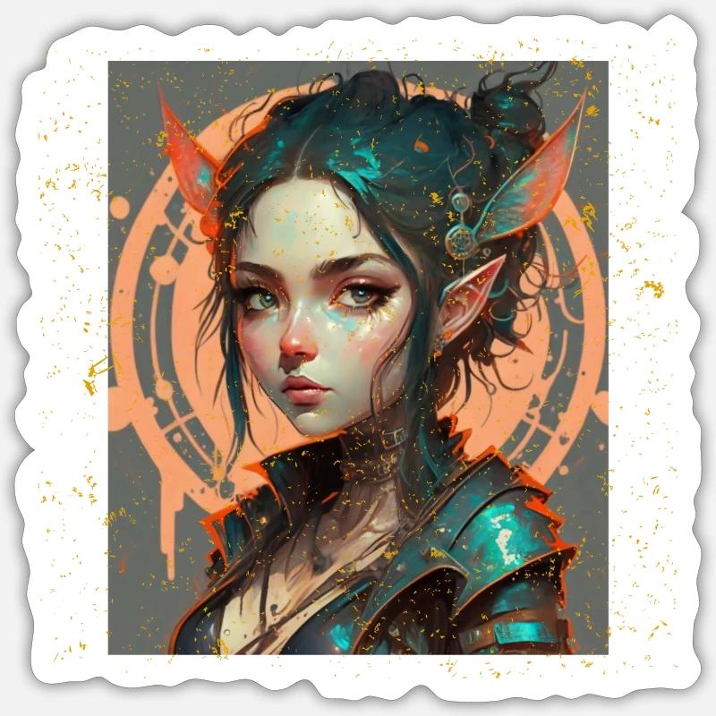 Sticker Größe S (10 x 10 cm) - 