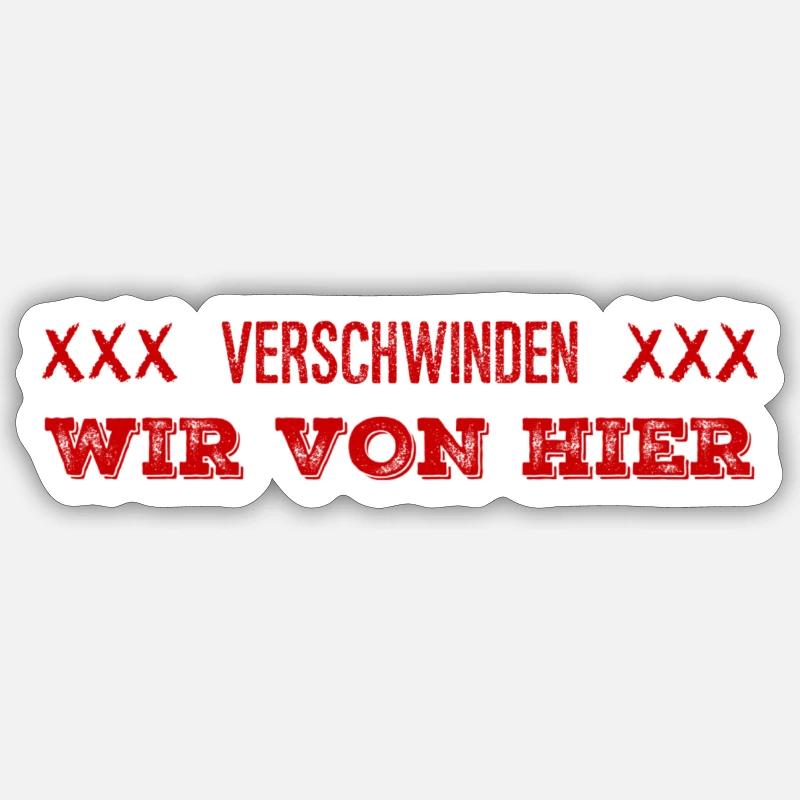 Sticker Größe S (10 x 10 cm) - 