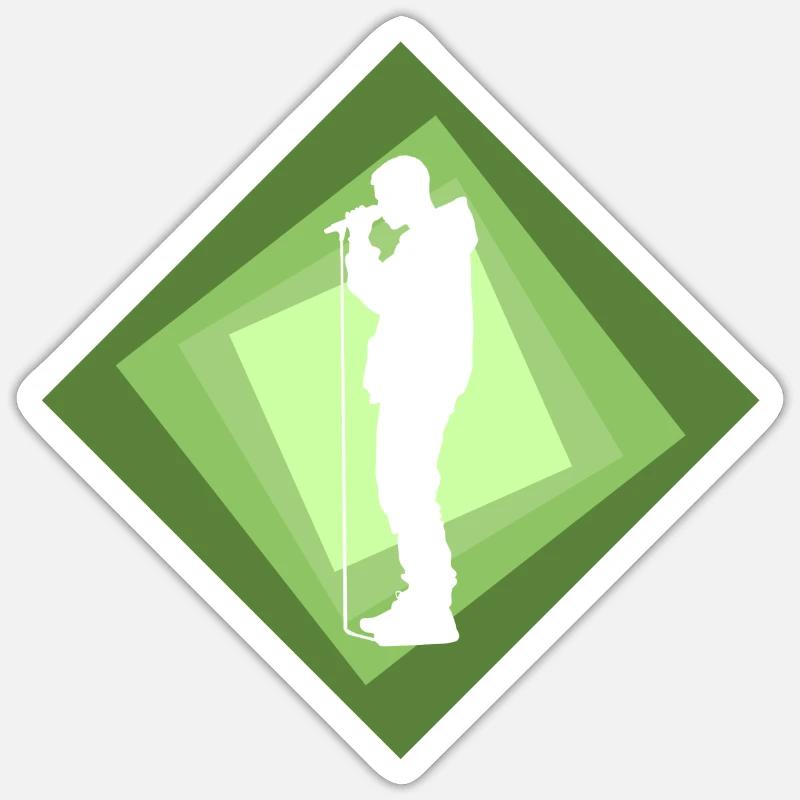 Sticker taille S (10 x 10 cm) - 