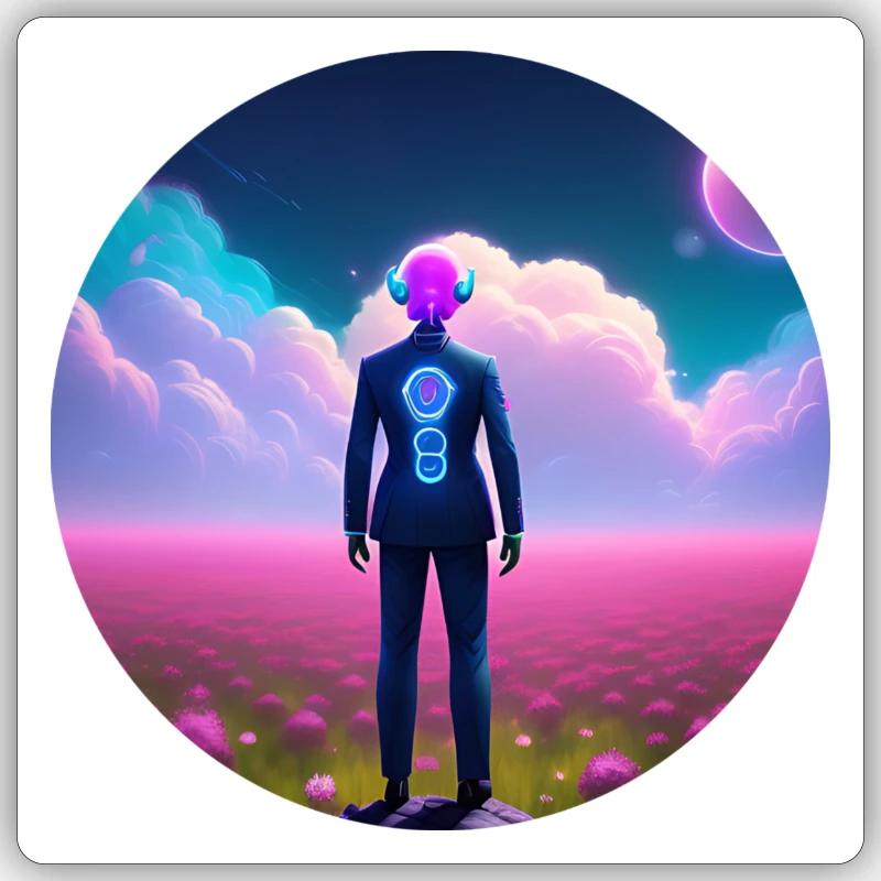 Sticker taille S (10 x 10 cm) - 