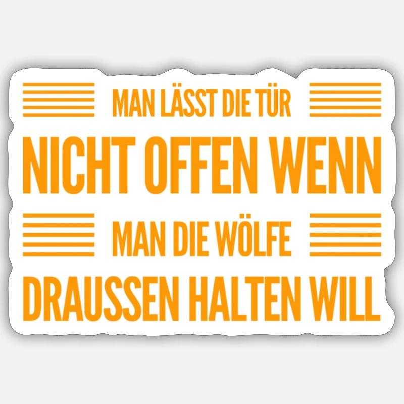 Sticker Größe S (10 x 10 cm) - 