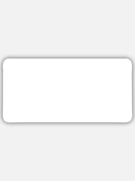Plan B muss her - Sticker Größe S (10 x 10 cm) - Mattweiß