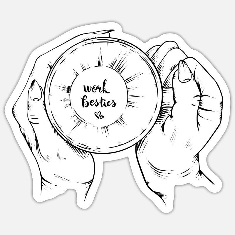 Sticker Größe S (10 x 10 cm) - 