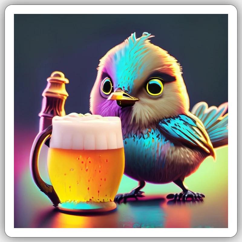 Sticker taille S (10 x 10 cm) - 