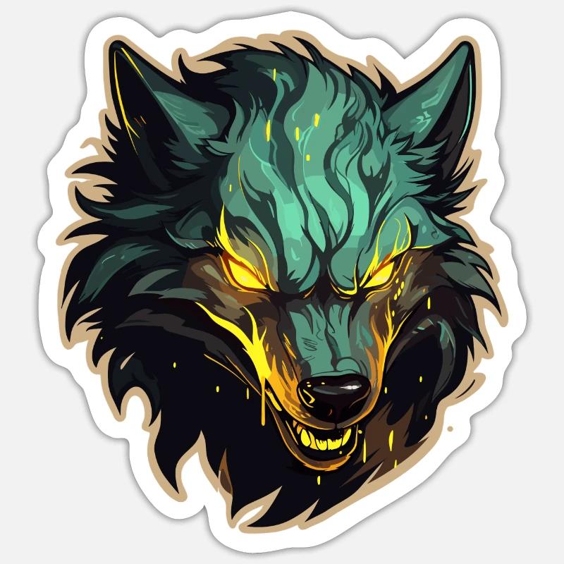 Sticker Größe S (10 x 10 cm) - 