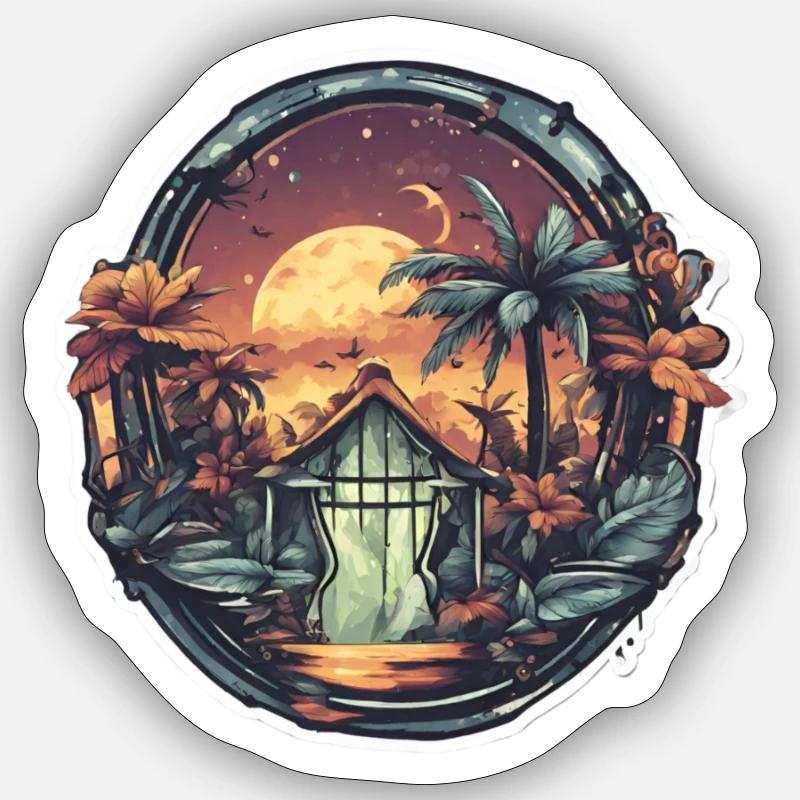 Sticker Größe S (10 x 10 cm) - 